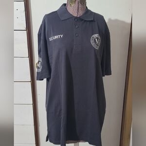 NWT National Patrol Security cool-wear polo shirt size Large